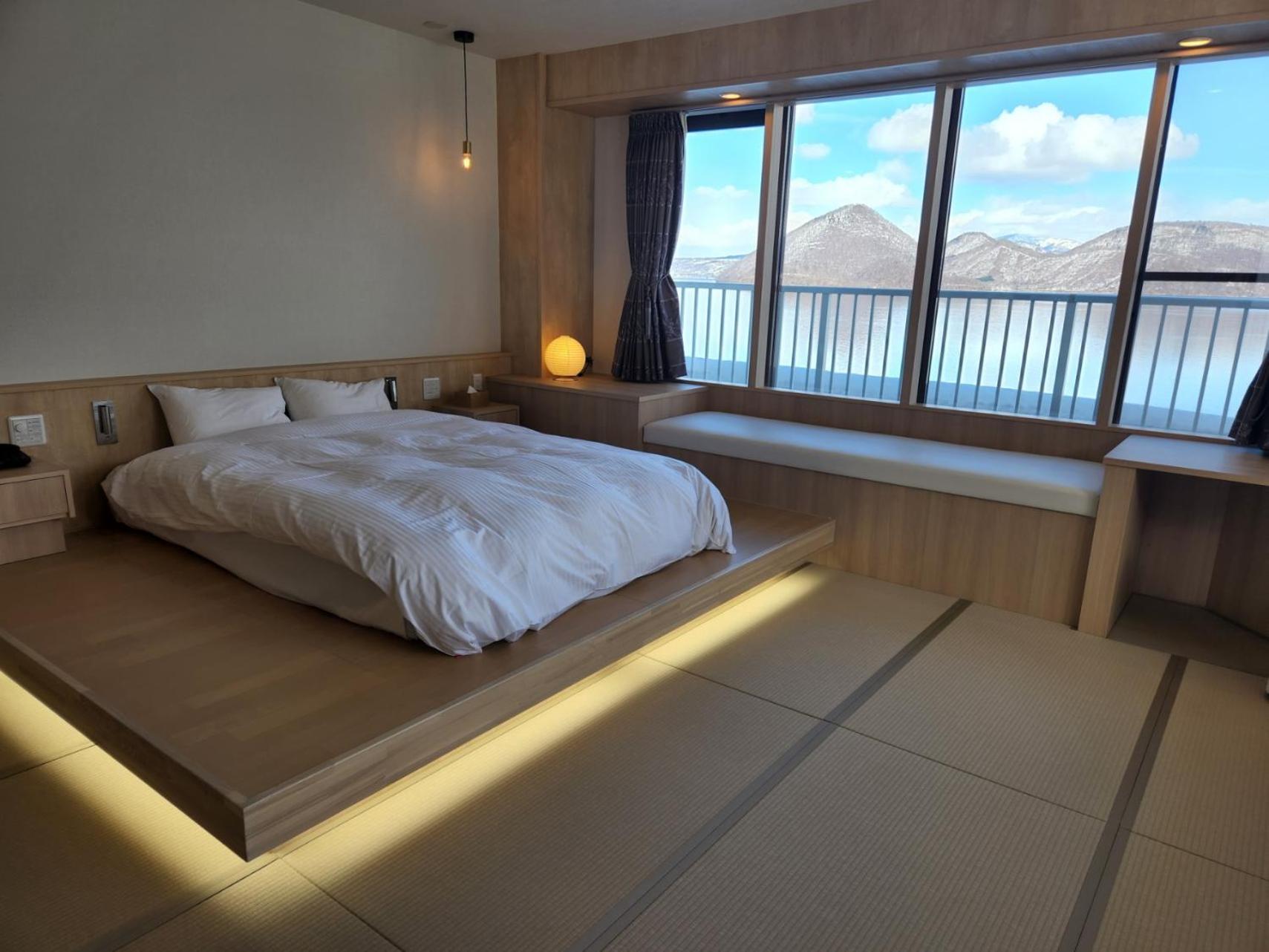 Toya-onsen Hotel Hanabi Toyako Eksteriør billede
